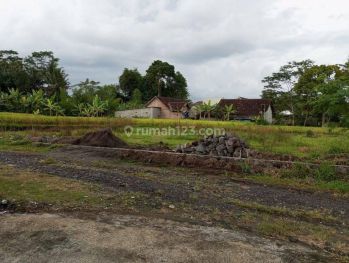 5 Menit Pasar Rejodani, Tanah Jogja View Sawah Dan Gunung