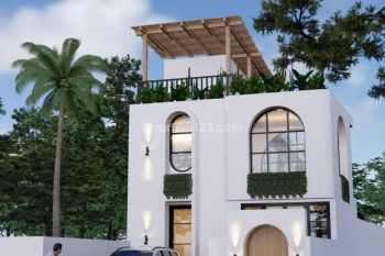 Villa Full Furnished Konsep Mediterranean Balangan Dekat Pantai