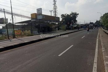 Tanah Strategis di Tepi Jalan Raya Jkt bogor Cocok Bangun Usaha
