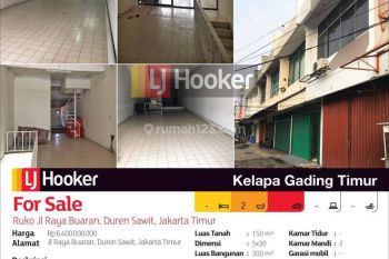 Ruko Jl. Raya Buaran, Duren Sawit, Jakarta Timur