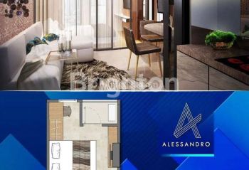 APARTEMEN 1 BEDROOM CITRALAND VITTORIO TOWER ALESSANDRO CONNECT CIPUTRA MALL