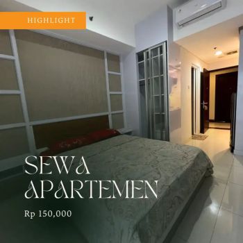 Sewa apartemen tree park serpong harian