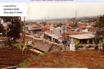 Tanah Jatinangor Siap Bangun 50 meter dari Jalan Utama Sudah SHM
