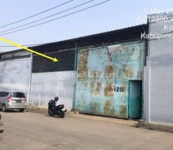 Jual cepat gudang Centra Kosambi Lt 633 m²