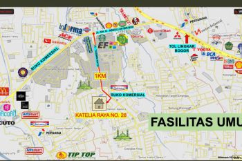 🍃 Rumah Sejuk dengan Keamanan 24 Jam dan Akses Praktis di Komplek Taman Yasmin,