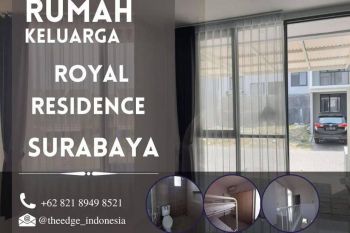Rumah Royal Residence Cluster Serenade Dekat Dengan UNESA Kampus 2 di Surabaya –