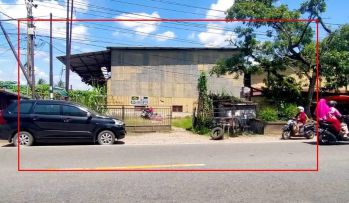 Dijual Gudang Luas plus Tanah Sampai Tepi Sungai Kapuas Pontianak, Kalimantan
