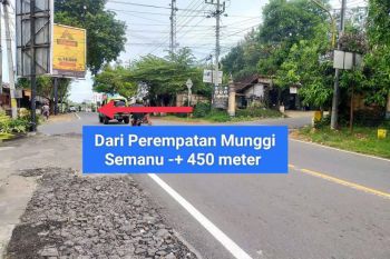 Jual Tanah Pinggir Jalan Raya Karangmojo Semanu Strategis Murah