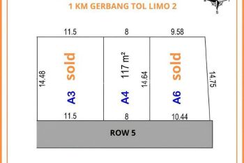 Dekat Tol Sawangan Cluster Perumahan Promo Diskon