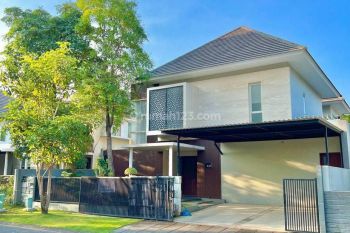 Jual Cepat Rumah Mewah Graha Natura 2 Lt Furnished + Kolam Renang