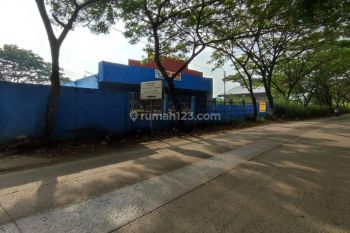 Dijual Gudang Pinggir Jalan di Cisauk