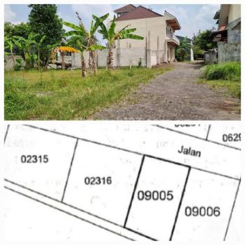 Tanah Dijual Murah Dekat Polsek Mlati Dalam Kavling Siap Balik Nama