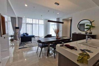 Dijual Apartemen Verde 3 Bedroom Luas 230m2 Good Furnished Good Unit View City