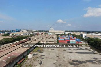 COCOK UNTUK DEPO CONTAINER Dijual Tanah di Marunda Cilincing 9.2 Ha Jakarta ADA