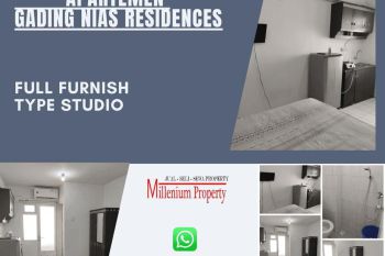 Sewa Apartemen Murah Type Studio Full Furnish Kelapa Gading