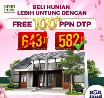 Rumah Murah Maru Kana Park Free Ppn Legok Tangerang Banten