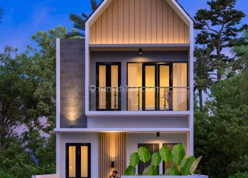 Rumah Minimalis 2 Lantai Di Jalan Utama Peguyangan Denpasar Utara