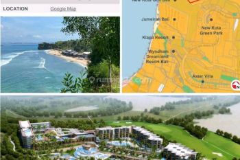 Dijual tanah di pinggir tebing DREAMLAND dan berada dalam komplek Pecatu Indah