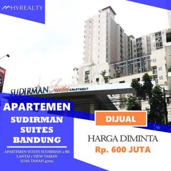 Apartemen Sudirman Suites Bandung 2br Furnished, Sudirman Bandung