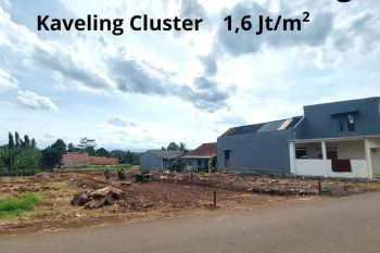 5 Km Terminal Parung Kaveling Cluster Tepi Jalan Gunung Sindur Bogor, SHM