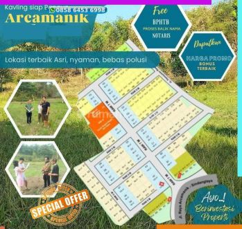 Toplah Kavling Siap Bangun City View Sindanglaya Bandung 47H6