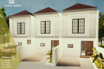 Rumah Cluster Bebas Custom Inden Dekat Stasiun Lrt Cibubur Kelapa Dua Wetan