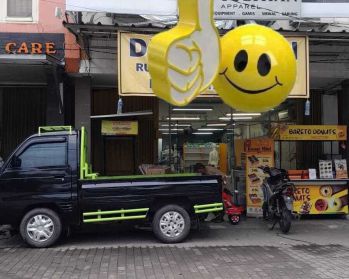 Ruko pinggir jalan Galaxi