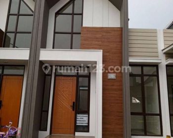 Rumah di sewakan dalam cluster ada kolam renang