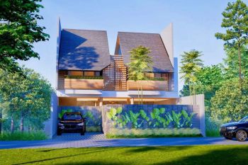 Villa Tropical Modern Lokasi Premium Dekat Jimbaran