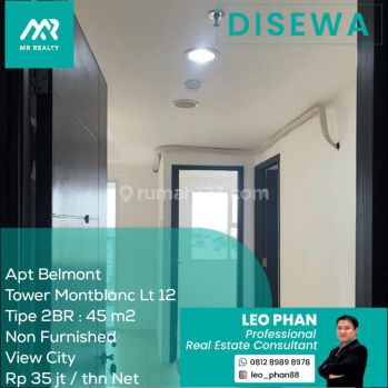 Apartement Belmont Tower Montblanc Lt 12, 2br, Non Furnished