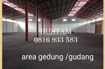 Disewakan Gudang Moh Toha Raya Pasar Baru Tanggerang