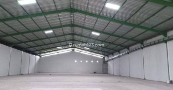Gudang di Cikupa, Luas 1.269m², Bisa Container 40ft, Rp 580jt Thn