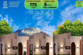 Utara SCH Mall Jogja; Villa Dijual 175 Jt SHM