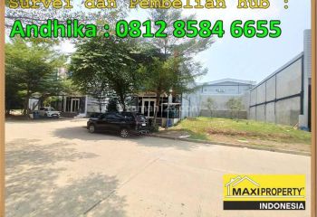 Warehouse 2 Lantai di Kawasan Industri Sentul, Dekat Pintu Tol