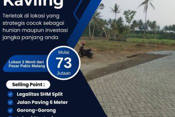 TANAH KAVLING DEKAT PUSAT BISNIS DI MALANG