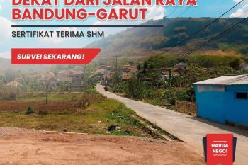 Tanah Cicalengka 700m ke Stasiun Nagreg Bandung SHM