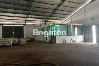 GUDANG SIAP PAKAI TAMBAK SAWAH PERGUDANGAN SURABAYA DEKAT TOL WARU JUANDA