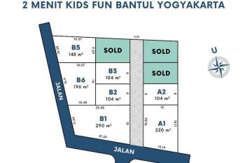 Kavling Timur JEC Jogja; Akses Jalan Super Lega, SHM Siap Akad