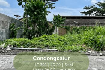 Tanah Dalam Lingkungan Rumah Mewah Condongcatur Utara Pakuwon