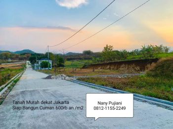 Tanah Murah dekat Cibubur Siap Bangun Nih