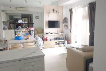 Dijual Apartemen Furnished Waterplace Residence Tower E 3br Jadi 2br , Surabaya