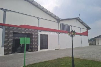Dijual gudang siap dijadikan pabrik