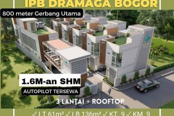 KOST DIJUAL DRAMAGA BOGOR SHM, 5 Menit Gerbang Utama IPB, AUTOPILOT JAMINAN 9
