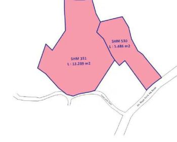 Jual tanah view pantai