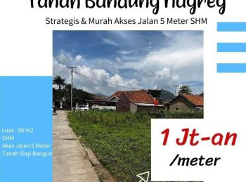 Tanah Bandung Sudah SHM Siap Bangun 700 Meter Stasiun Nagreg