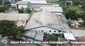 Pabrik dikawasan industri Cukanggalih, Curug - Tangerang