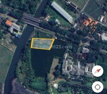 Dijual tanah dekat pantai sebelah sungai