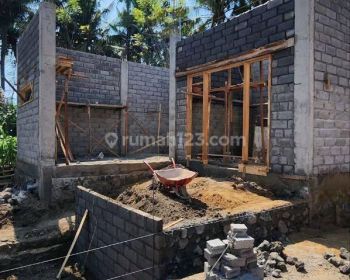 Dijual Rumah sedang di bangun SHM Baru di area Pering