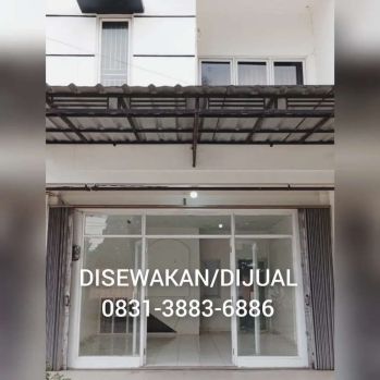 Disewakan/Over Kredit Tanpa BI Checking Ruko 2 Lantai Full Renovasi