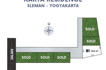 Dijual Tanah Residensial Selatan Uii Jogja, Siap Ajb